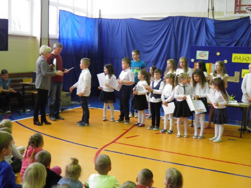 Pasowanie na ucznia klasy I.